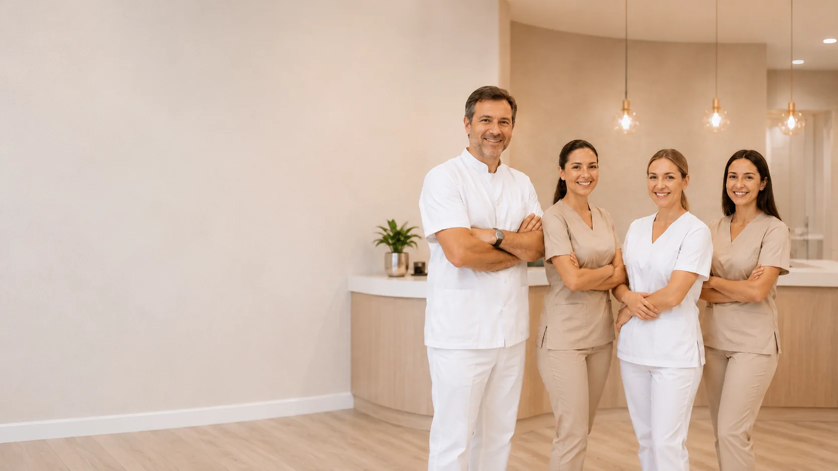 Tím zubnej kliniky Dentique